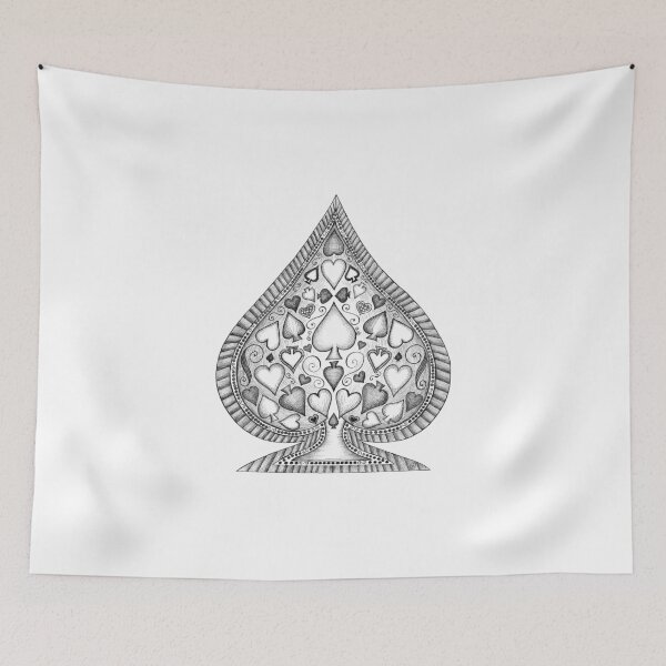 Item preview, Ace of Spades designed and sold by squidinkart.