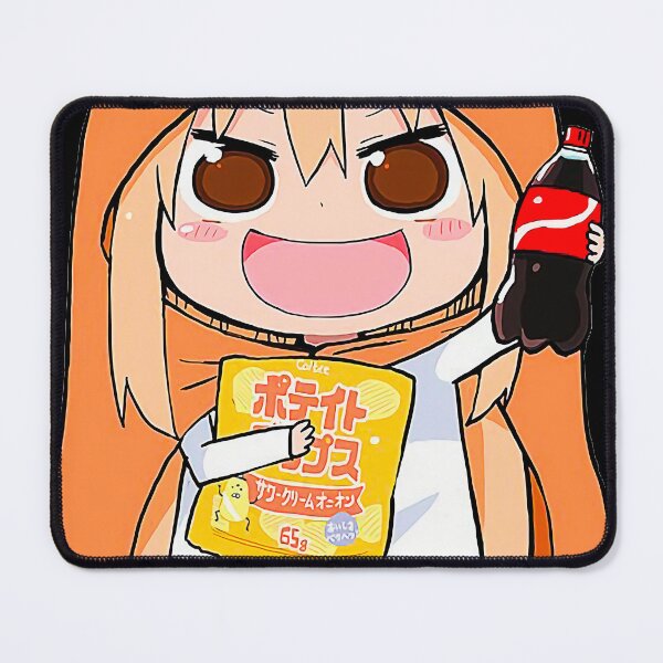 Item preview, Umaru chan Himouto! Umaru-chan Chibi Anime Manga- Holding Cola And Snacks designed and sold by Keegaalsh.