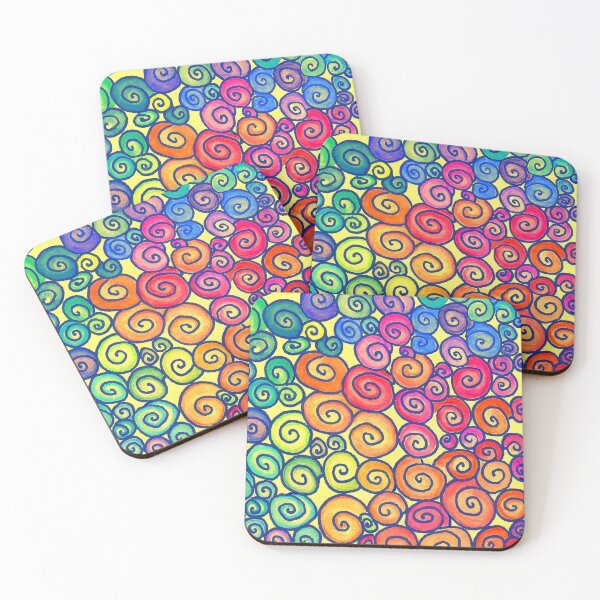 Item preview, Vibrant Spiral  Pattern  designed and sold by CarolineLembke.