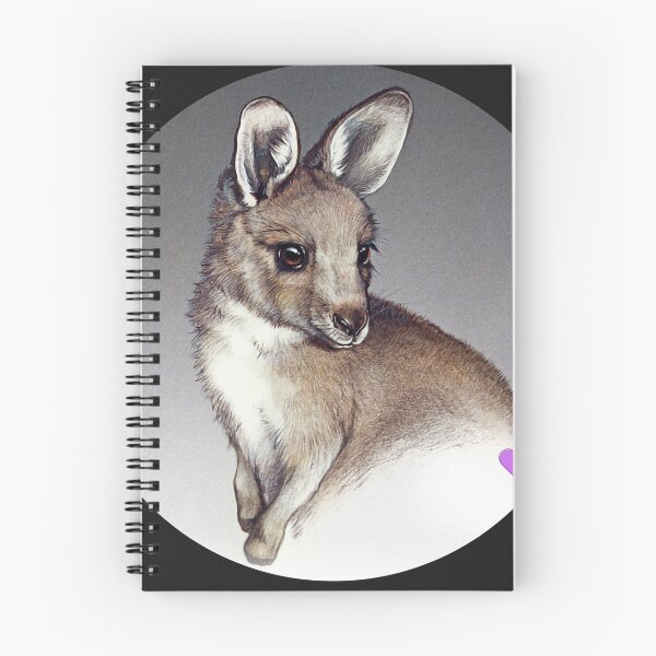Item preview, young Australlian kangaroo designed and sold by Trish Hart.