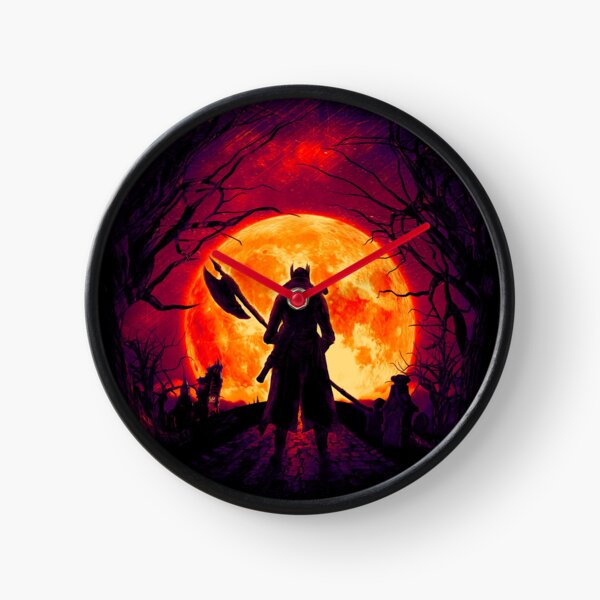 A Blood Moon's Night (Bloodborne) Clock