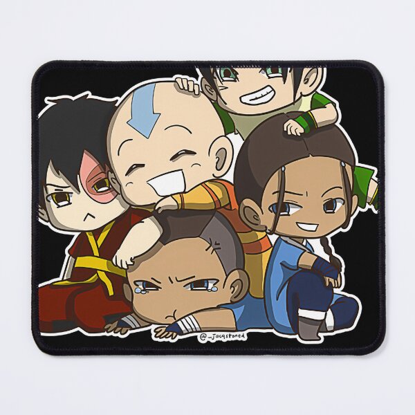 Item preview, Avatar the Last Airbender Chibi Gaang Sticker Sticker designed and sold by Dinahroeder.