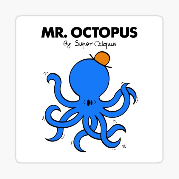 MR. OCTOPUS Sticker