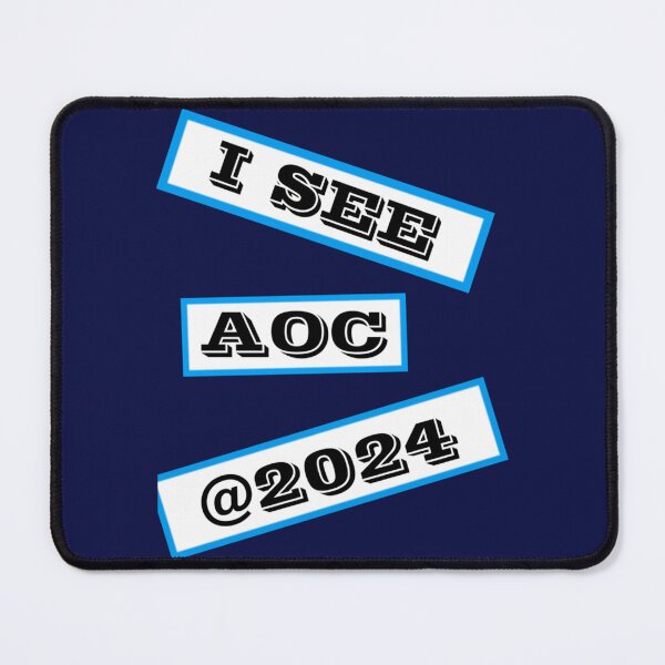 Item preview, AOC see through Alexandria Ocasio Cotrez I2024 2021 designed and sold by CasaVeraDesign.