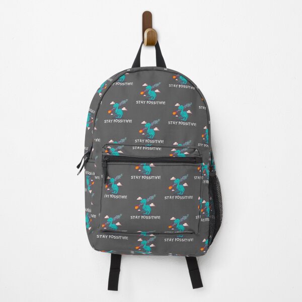 Item preview, Stay Positive Funny Dinosaur designed and sold by Betterforit.