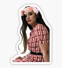Katherine Langford Flower Crown Sticker