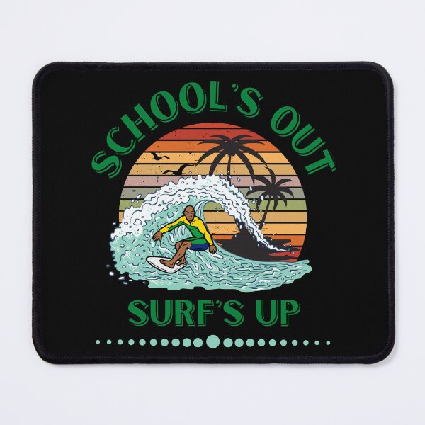 Item preview, School's out Surf's up. Beach surf design for men by dsrdirect designed and sold by dsrdirect.