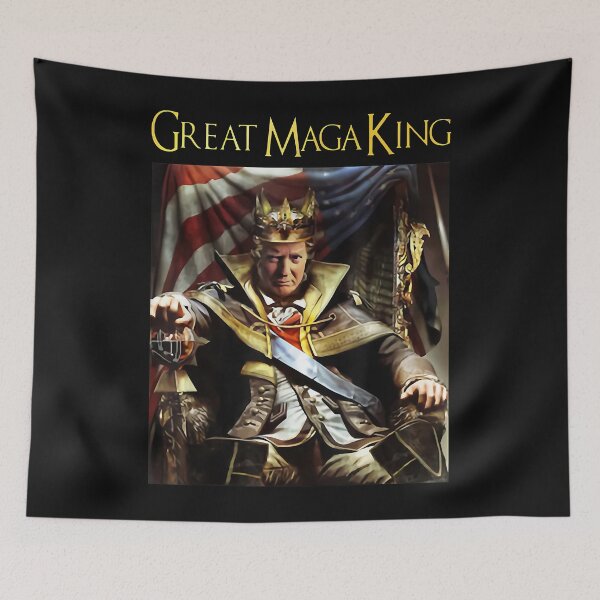 Item preview, The Great Maga King Funny Trump Ultra Maga King designed and sold by ArthurClaessens.