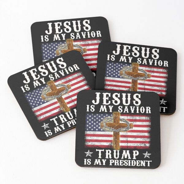 Item preview, Trump Jesus Is My Savior Trump Is My President Usa Flag designed and sold by BufFord71.