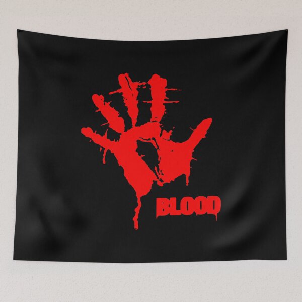 Item preview, Blood (Box Art) designed and sold by Kevinano540.