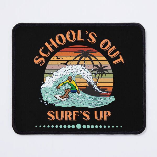 Item preview, School's out Surf's up. Beach surf design for men by dsrdirect designed and sold by dsrdirect.