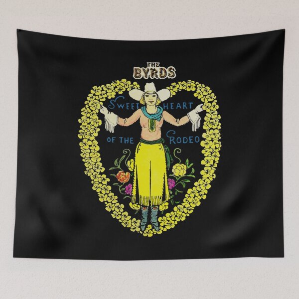 Item preview, American Rock Band Sweet Heart of the Rodeo designed and sold by JuriksDumpji.
