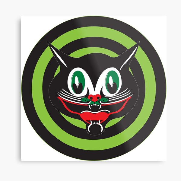 Happy Cat Metal Print