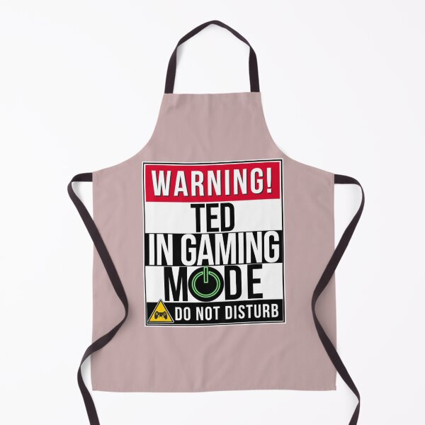Item preview, Warning Ted In Gaming Mode - Funny Gamer designed and sold by StueysTees.