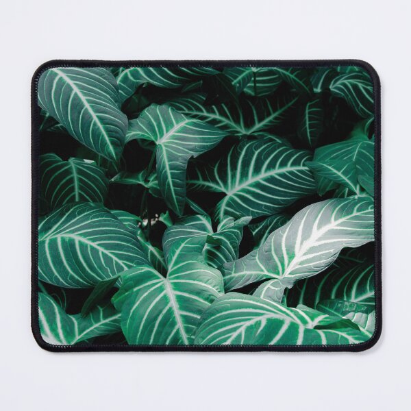 Item preview, "Tropical Greenery" - A close-up photograph of lush, green tropical leaves.  designed and sold by pocketgraphic.