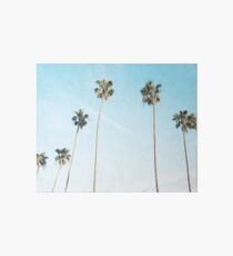 Palms print, Palm art, Minimalist Art Board Print