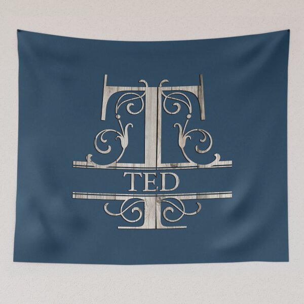 Item preview, Ted Name - Wood Style  Monogram Letter  The Ted Name Gift For Ted designed and sold by StueysTees.