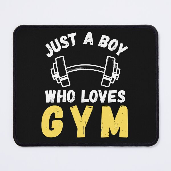 Item preview, Just A Boy Who Loves Gym designed and sold by arhib.