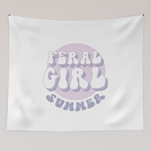 Item preview, Feral Girl Summer Retro  designed and sold by T-landa.