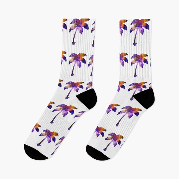 Item preview, Galactic Palm Tree - Vivid Ink Patterns for T-shirts, stickers and other accessories designed and sold by Celestial Reach.