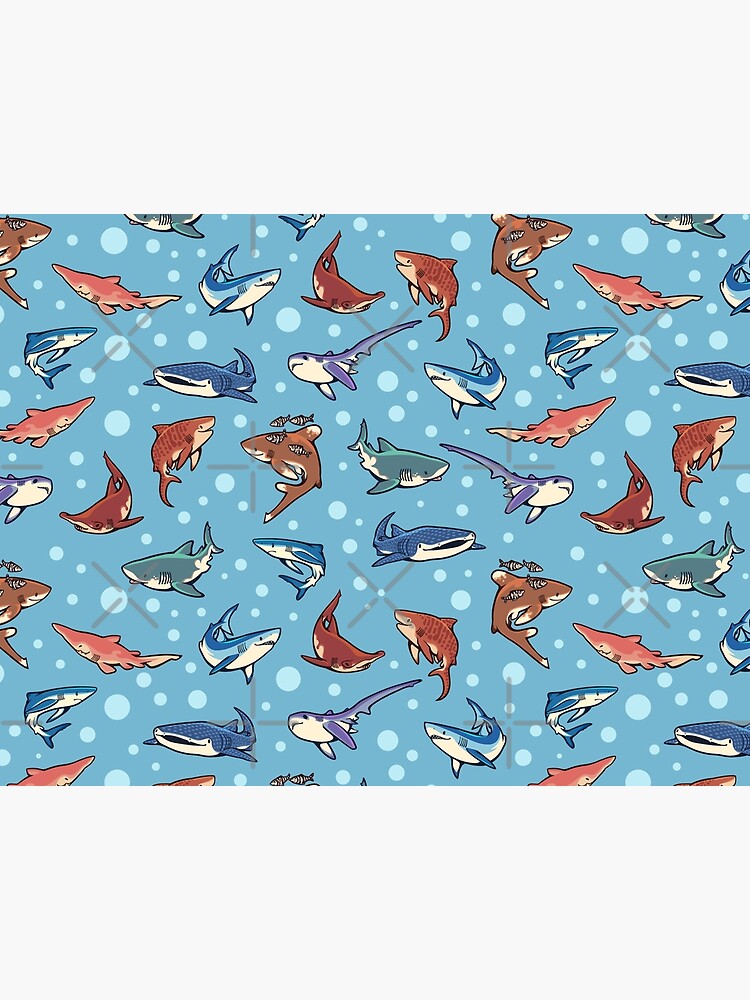 Sharks in the light blue by Colordrilos