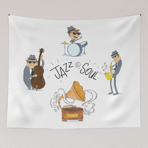 Item preview, Jazz and Soul Band designed and sold by chillaxcats.