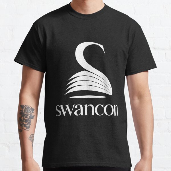 Swancon logo - white Classic T-Shirt