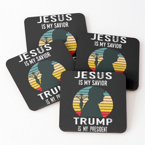 Item preview, Jesus Is My Savior Trump Is My President Trump Vintage designed and sold by BufFord71.