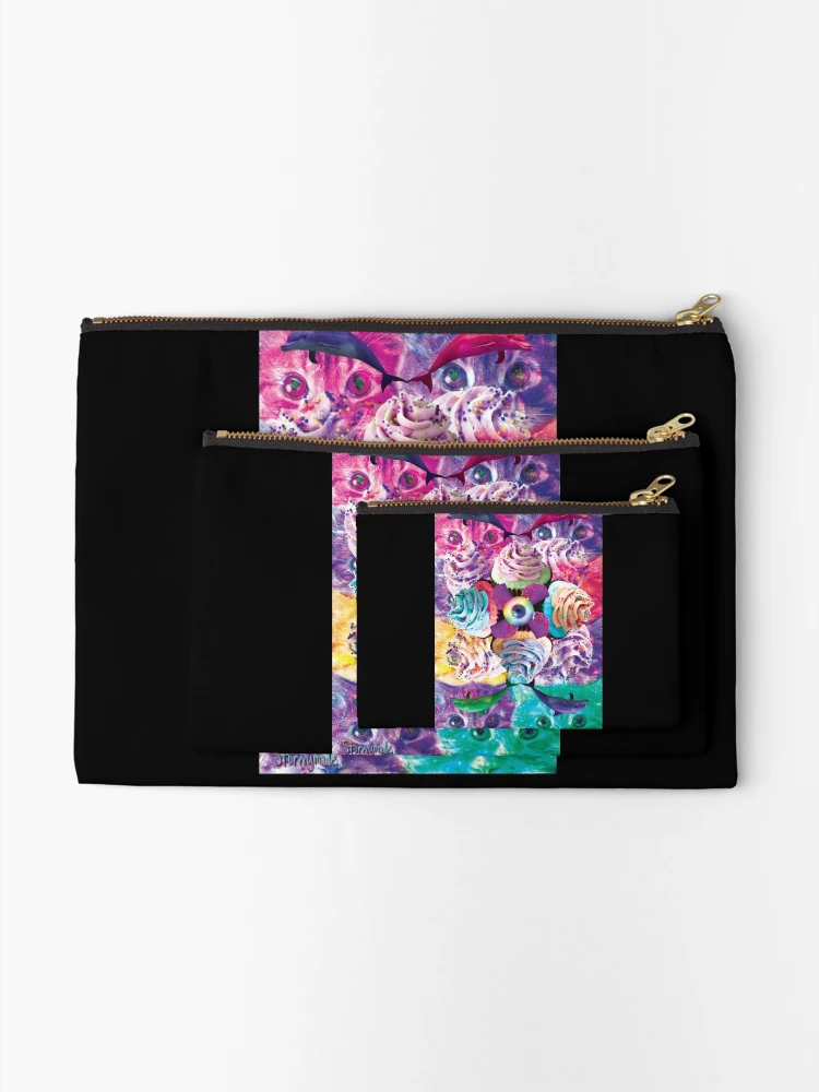 Aperçu 2 sur 4. Pochette avec l'œuvre BARRE INTERNET créée et vendue par STORMYMADE.