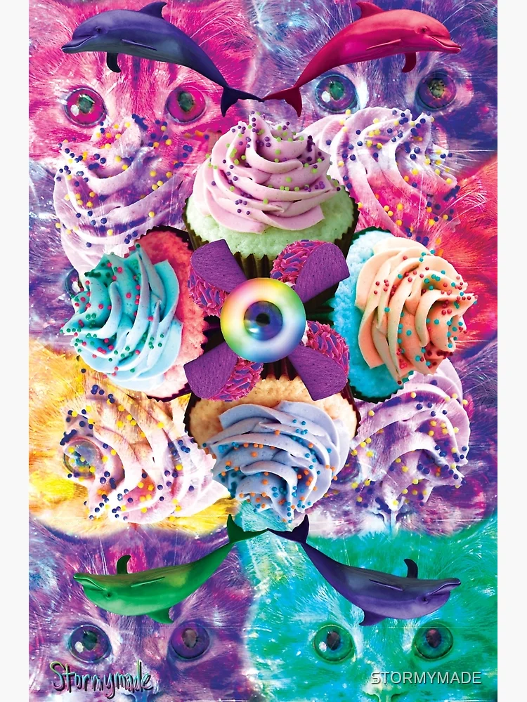 Thumbnail 3 of 3, Canvas Print, INTERNET BARF designed and sold by STORMYMADE.