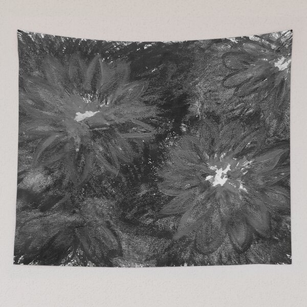 Item preview, wabi-sabi hand painted  flowers designed and sold by quinnstyle.