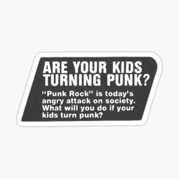 Punk Rock Band Stickers 