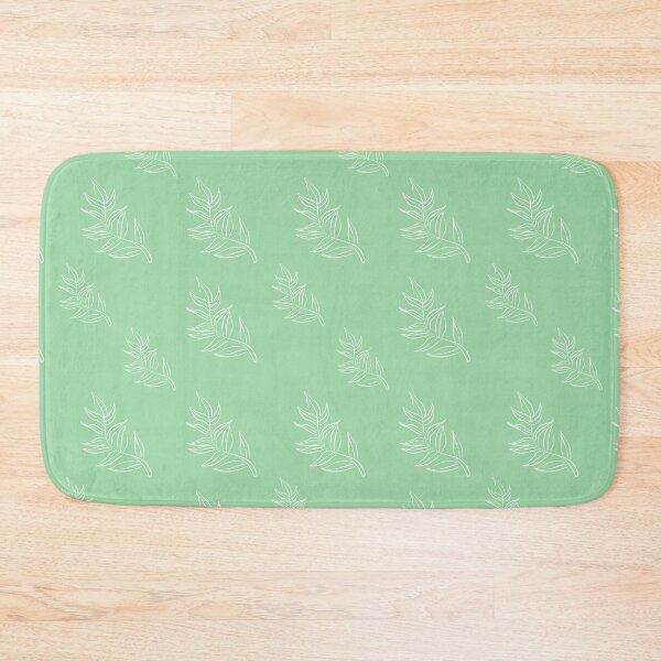 Item preview, Ash Green Leaf Pattern designed and sold by GazelleCreates.