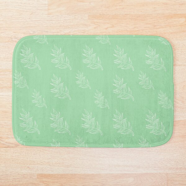 Item preview, Ash Green Leaf Pattern designed and sold by GazelleCreates.