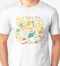 Camiseta ajustada tenis en trullo