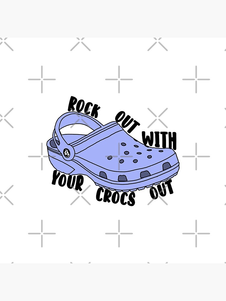 Rock Out With Your Crocs Out | Croc Squad | Fashion | Clogs | Summer Wear |  Fathers Day | Pin