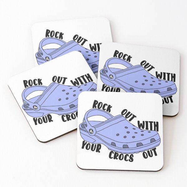 Item preview, Rock Out With Your Crocs Out | Croc Squad | Fashion | Clogs | Summer Wear | Fathers Day designed and sold by clients.