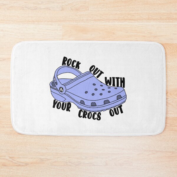 Item preview, Rock Out With Your Crocs Out | Croc Squad | Fashion | Clogs | Summer Wear | Fathers Day designed and sold by clients.