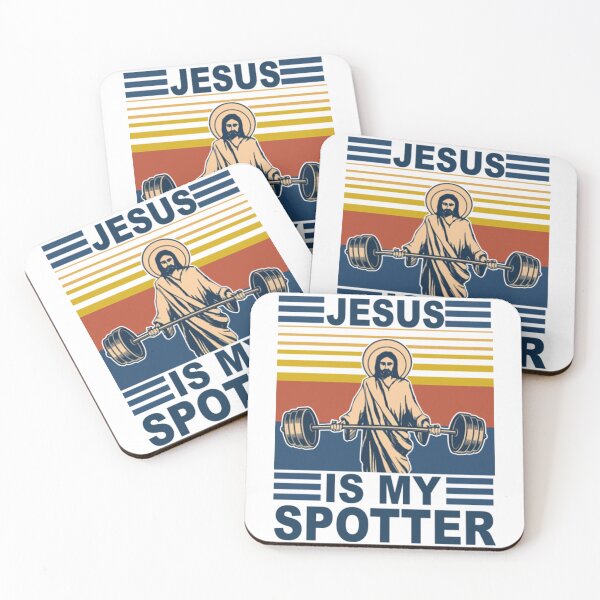 Item preview, Jesus Is My Spotter Vintage Retro designed and sold by BufFord71.