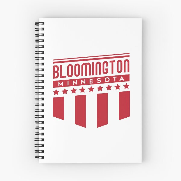 Item preview, Bloomington, Minnesota, USA. Lettering. Red color designed and sold by Dmitry Sytnikov.
