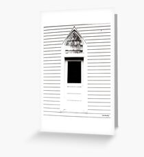 Church Door Greeting Card