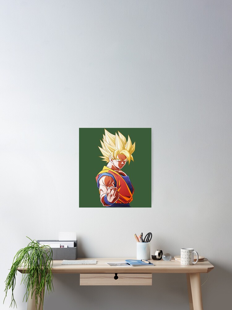 SON GOKU DRAGON BALL Z70.png Poster for Sale by LucioFriesq