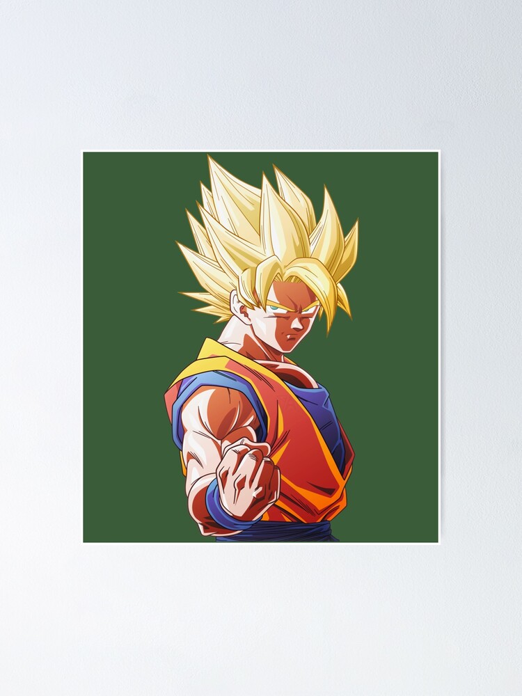 SON GOKU DRAGON BALL Z70.png Poster for Sale by LucioFriesq