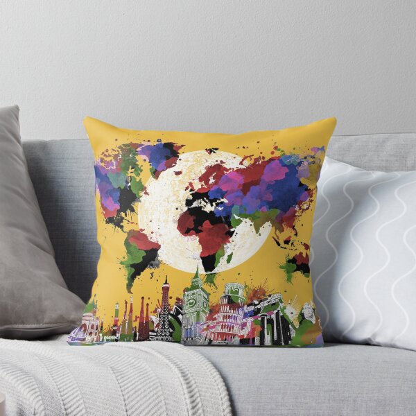 Item preview, world map designed and sold by BekimART.
