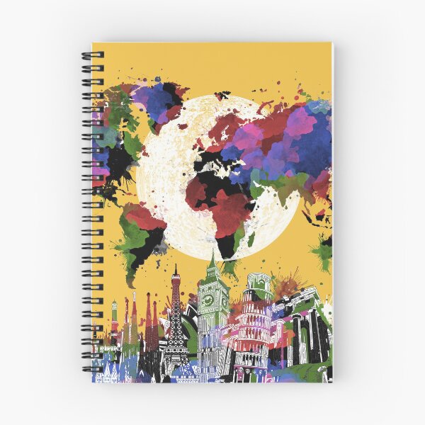 Item preview, world map designed and sold by BekimART.