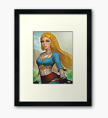 Zelda Framed Print