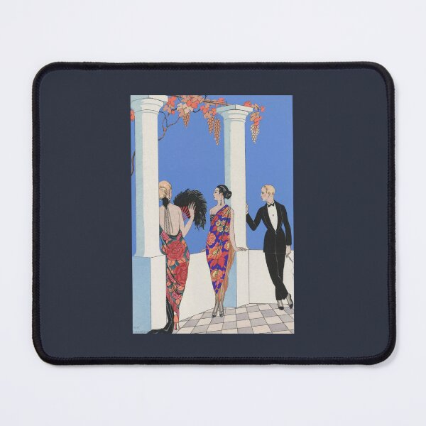 Item preview, Le gout des chales France XXe sicle 1923 fashion illustration designed and sold by neko-ojimeow.