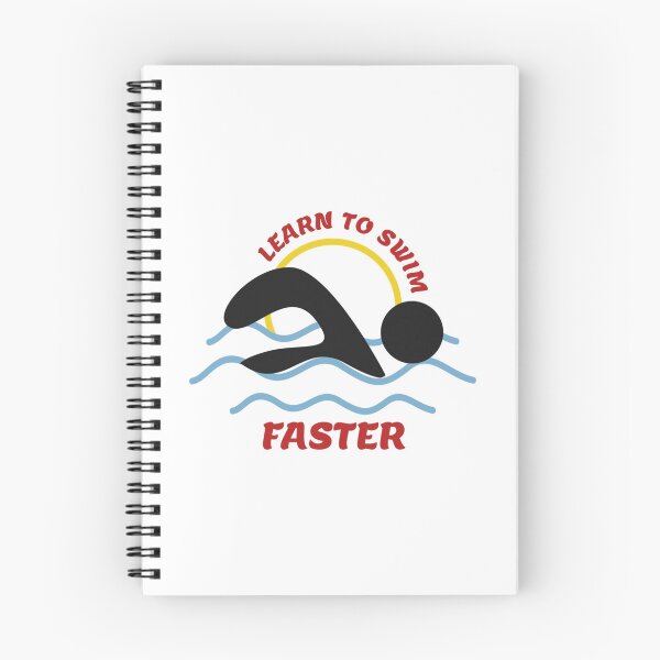 Item preview, Learn to Swim Faster  Cool Swimmers designed and sold by neko-ojimeow.