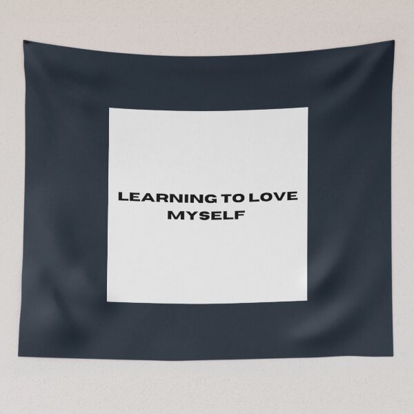 Item preview, learning to love myself designed and sold by neko-ojimeow.