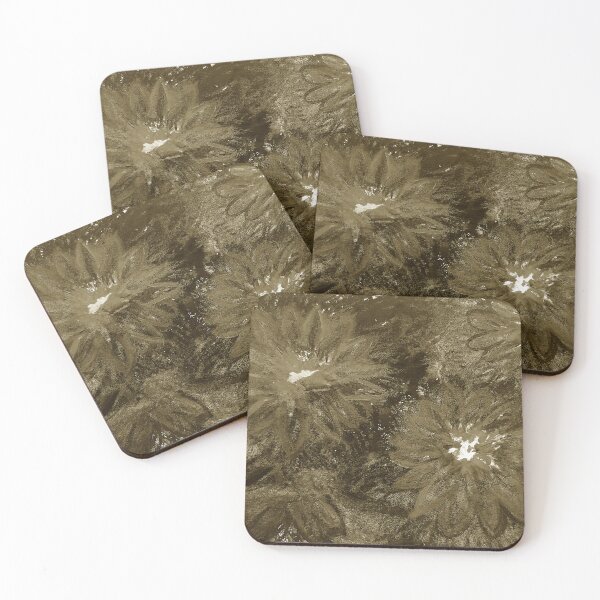 Item preview, wabi-sabi hand painted  flowers 424 designed and sold by quinnstyle.